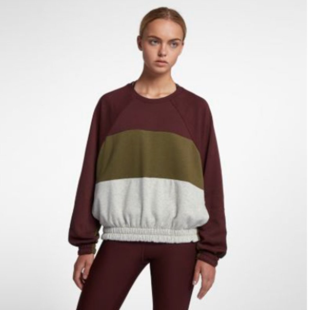 Hurley One And Only Dolman Fleece- Burgundy Crush